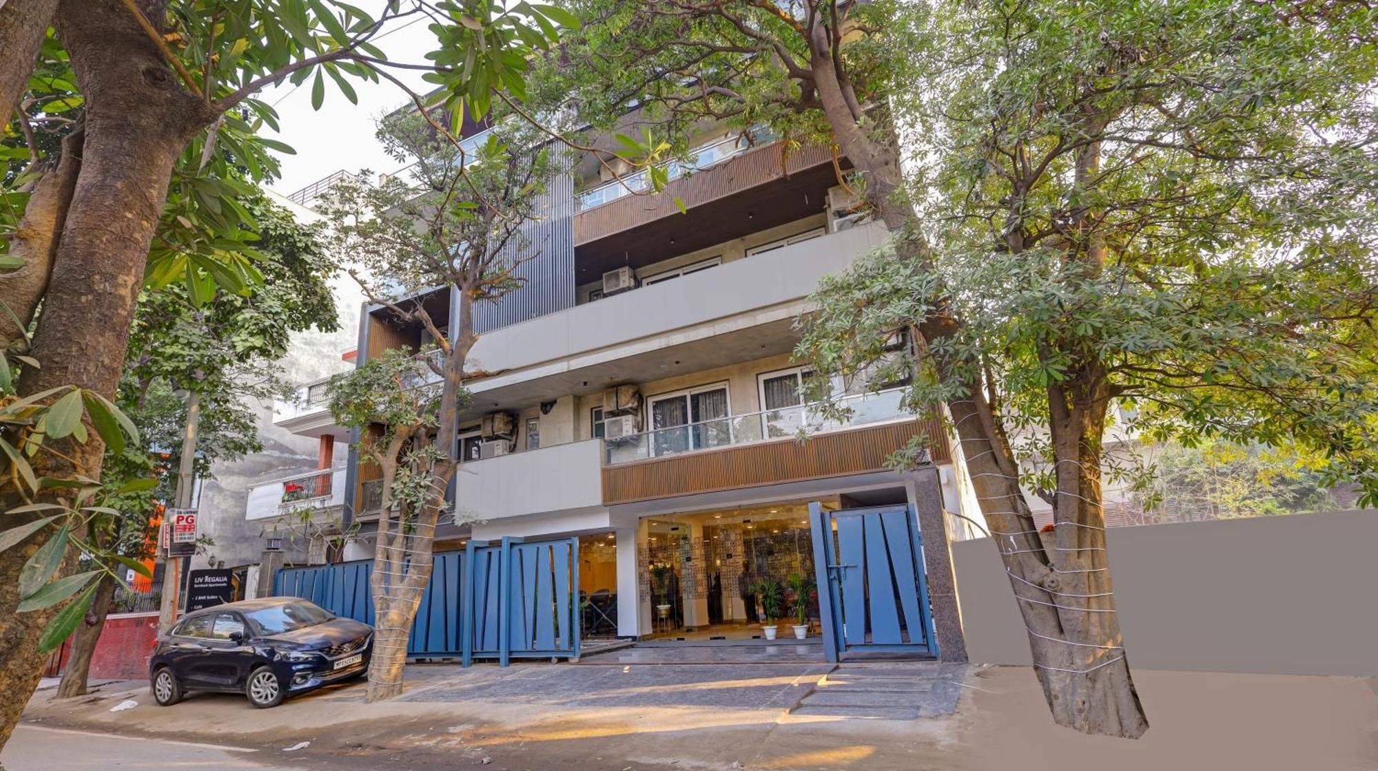 1Bhk Suites Opp Marriott - Huda City Centre คูร์เคาน์ ภายนอก รูปภาพ