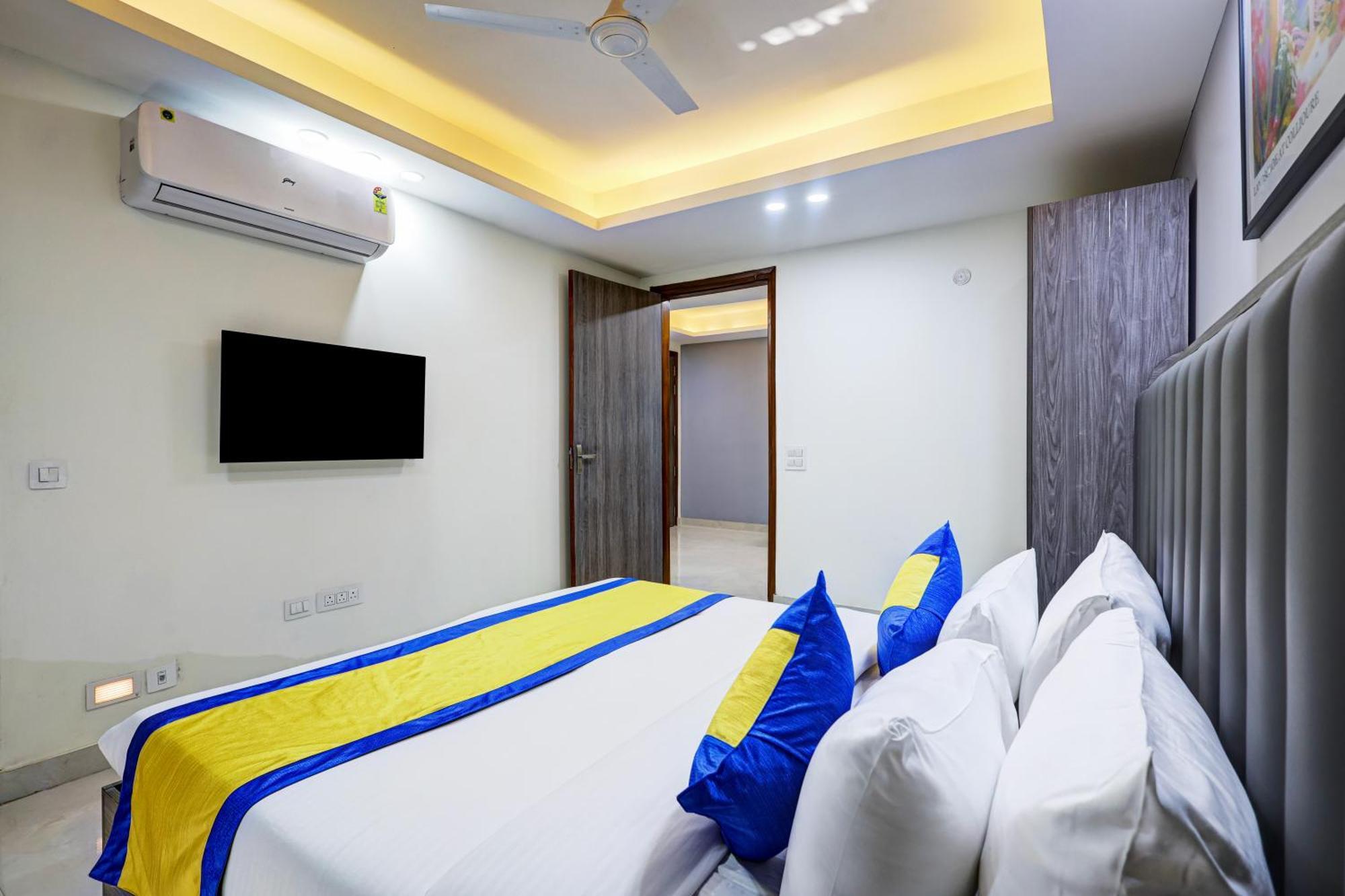 1Bhk Suites Opp Marriott - Huda City Centre คูร์เคาน์ ภายนอก รูปภาพ
