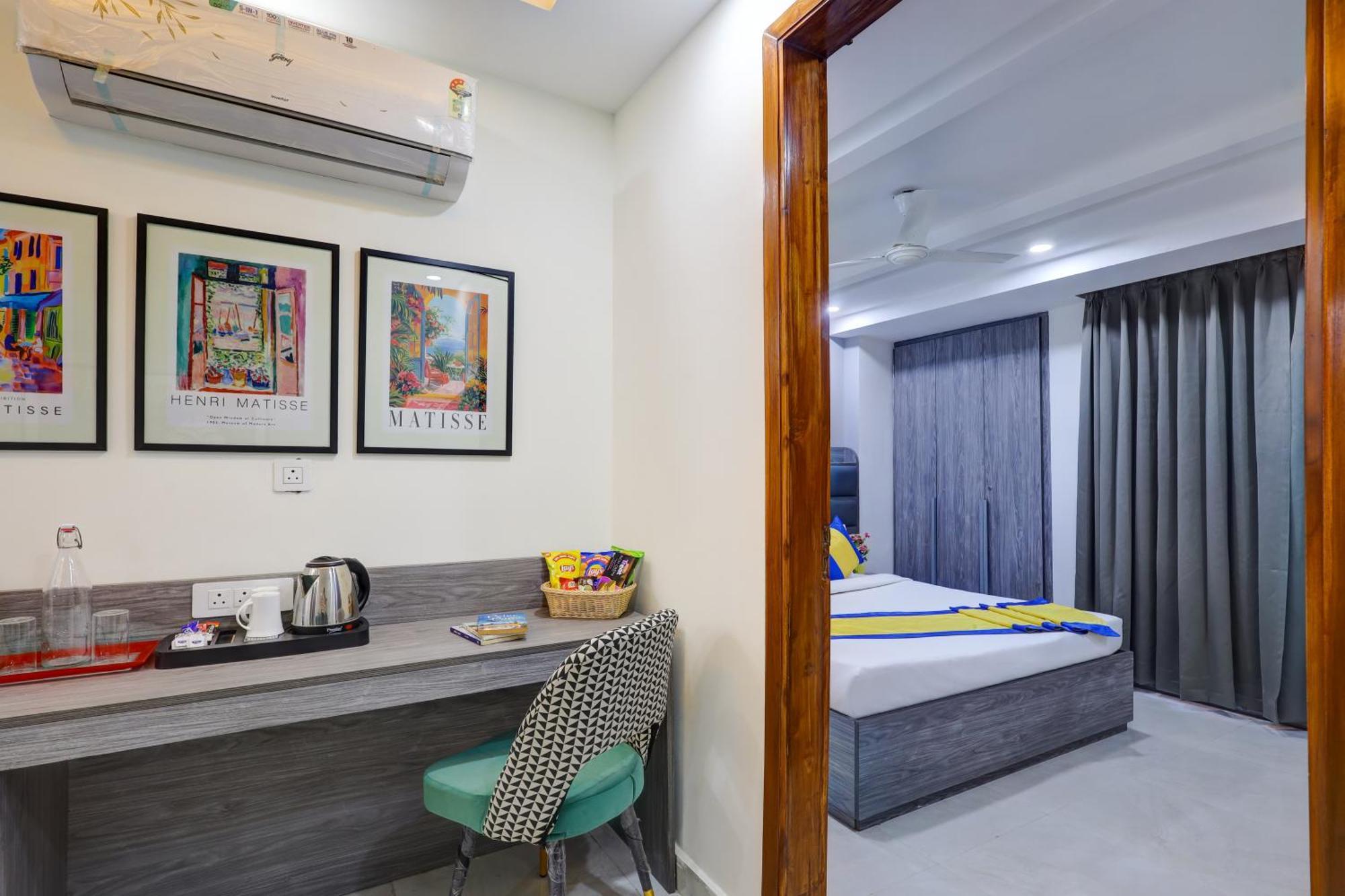 1Bhk Suites Opp Marriott - Huda City Centre คูร์เคาน์ ภายนอก รูปภาพ