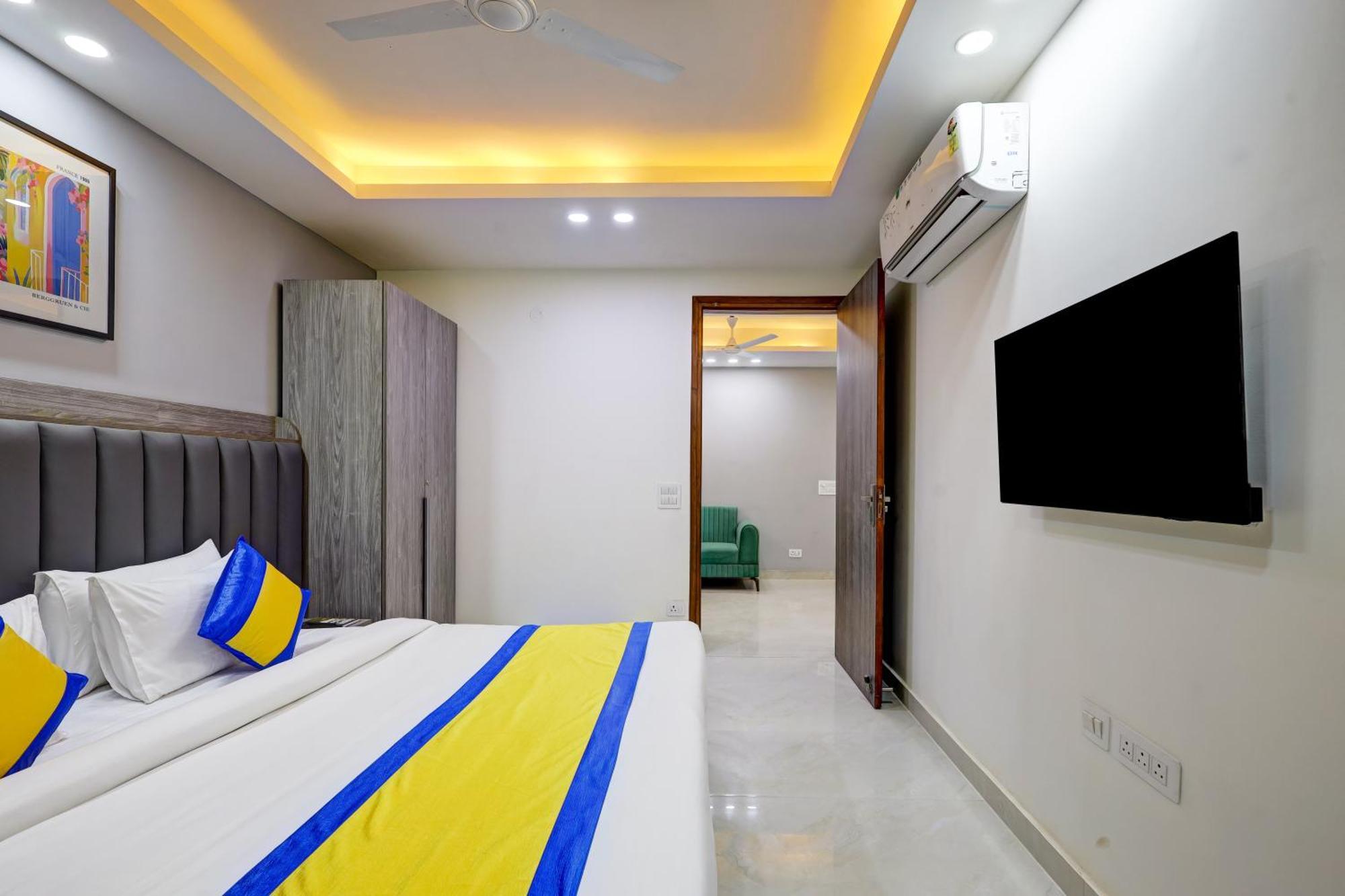 1Bhk Suites Opp Marriott - Huda City Centre คูร์เคาน์ ภายนอก รูปภาพ